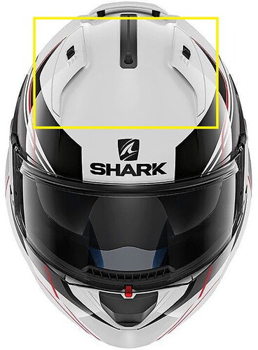 Shark Evo Gt Tepe Havalandırma Mat Ve8932