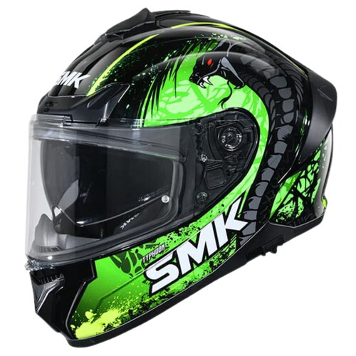  Smk Typhoon Reptile Kapalı Kask