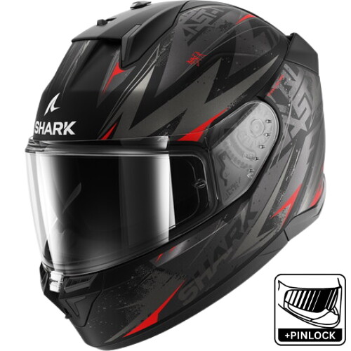 Shark D-Skwal 3 Blast-R Mat Kapalı Kask